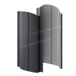 Штакетник металлический МЕТАЛЛ ПРОФИЛЬ ELLIPSE-O 19х126 PureTech Mat 0.5