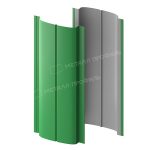 Штакетник металлический МП ELLIPSE-T 19х126 NormanMP 0.5