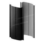 Штакетник металлический МП ELLIPSE-T 19х126 PURMAN 0.5