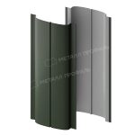 Штакетник металлический МП ELLIPSE-T 19х126 VikingMP E 0.5