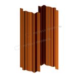 Штакетник металлический МП LАNE-T 16,5х99 AGNETA 0.5