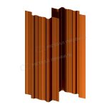 Штакетник металлический МП TRAPEZE-T 16,5х118 AGNETA 0.5